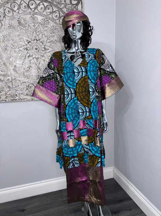 Nigerian Bubu/ boubou Kaftan 3/4 lenght