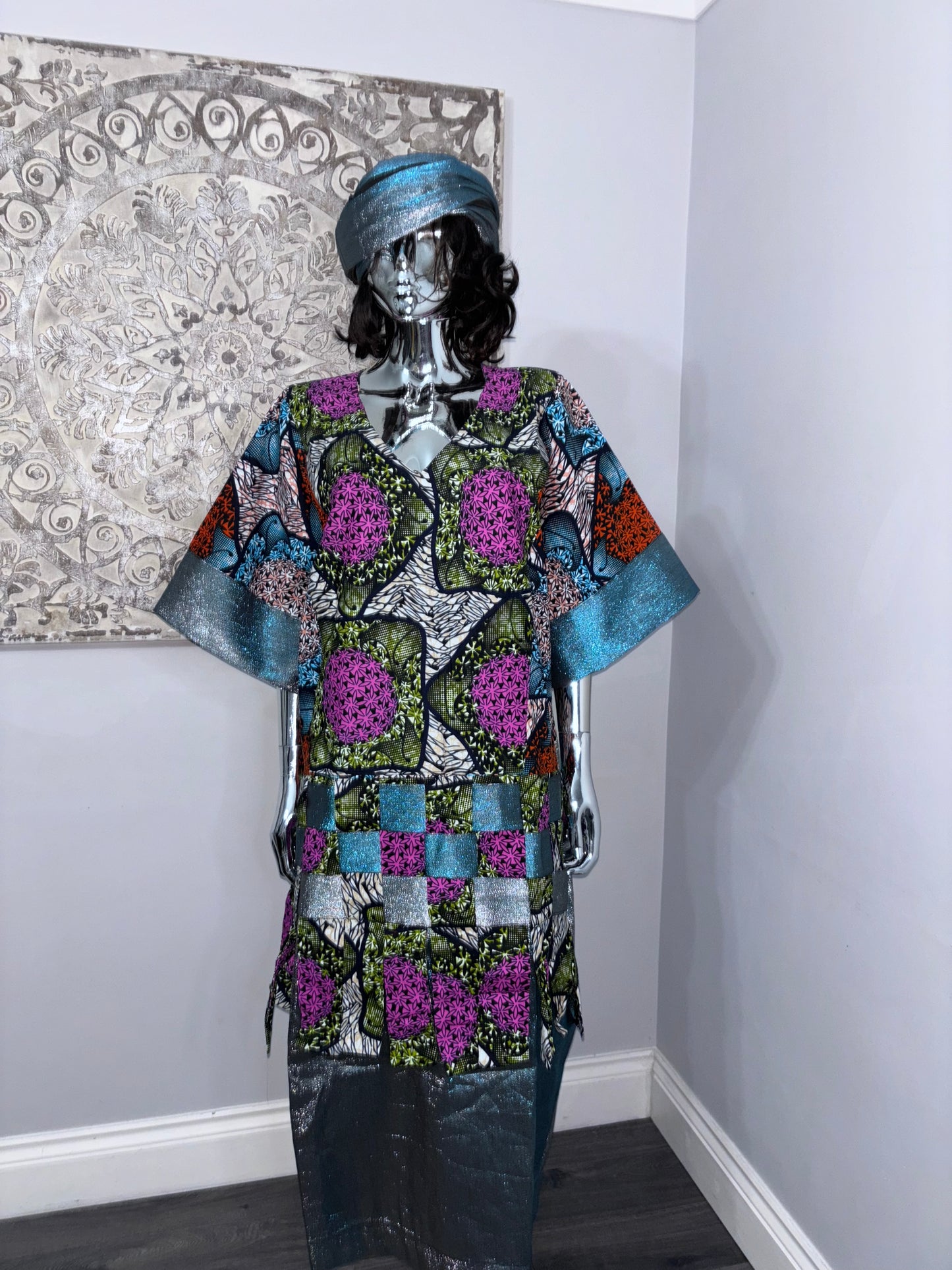 Nigerian Bubu/ boubou Kaftan 3/4 length