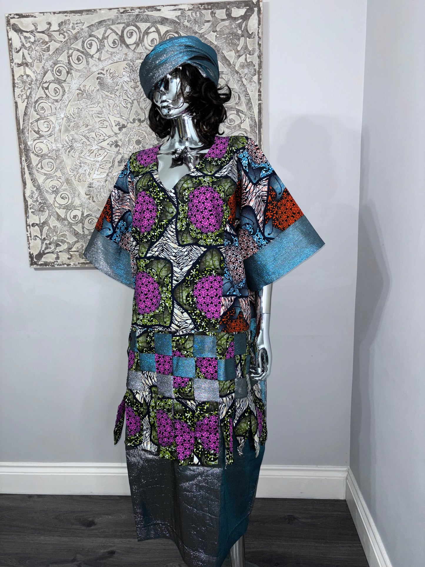 Nigerian Bubu/ boubou Kaftan 3/4 length