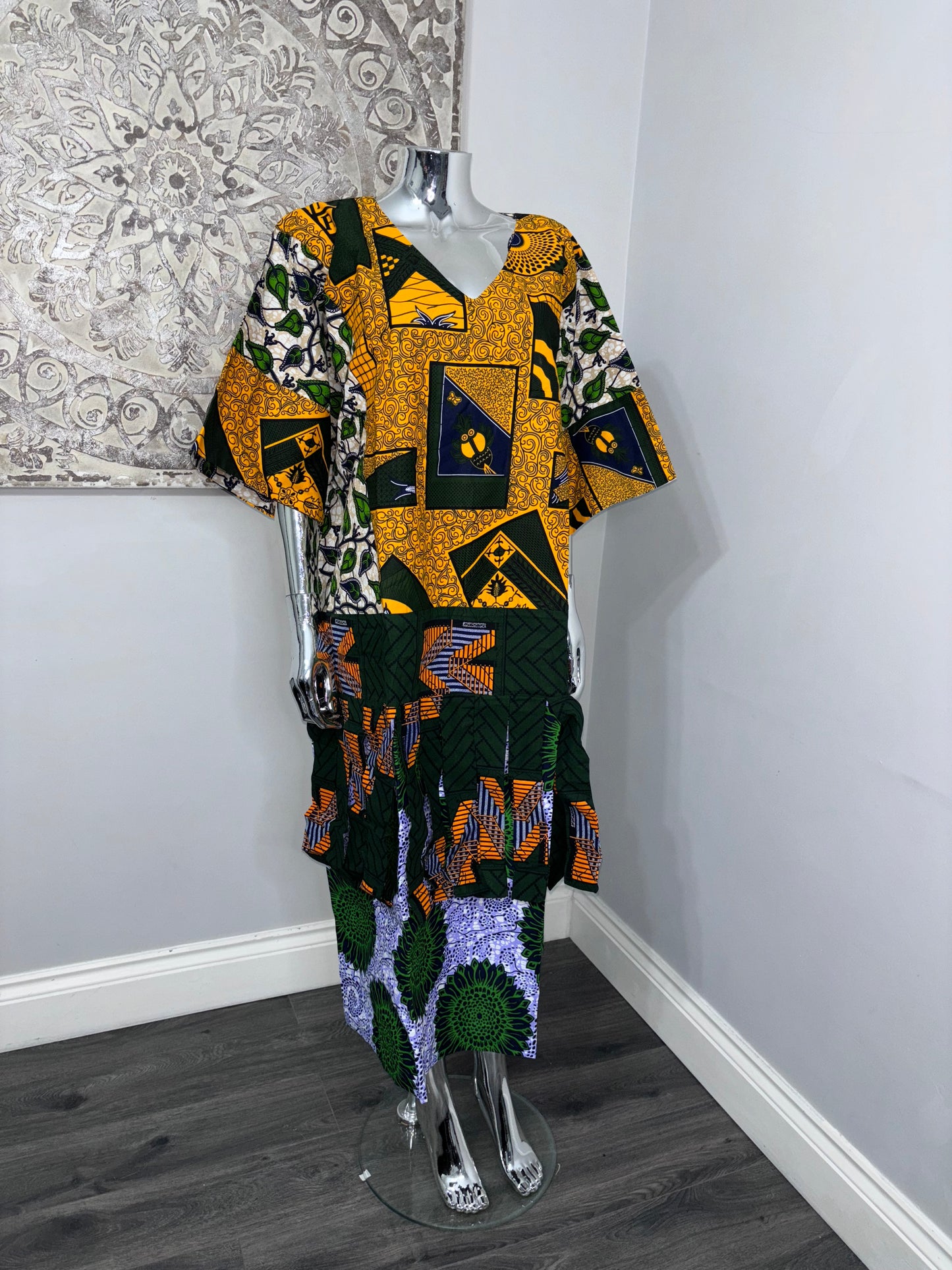 Nigerian Bubu/ boubou Kaftan 3/4 length