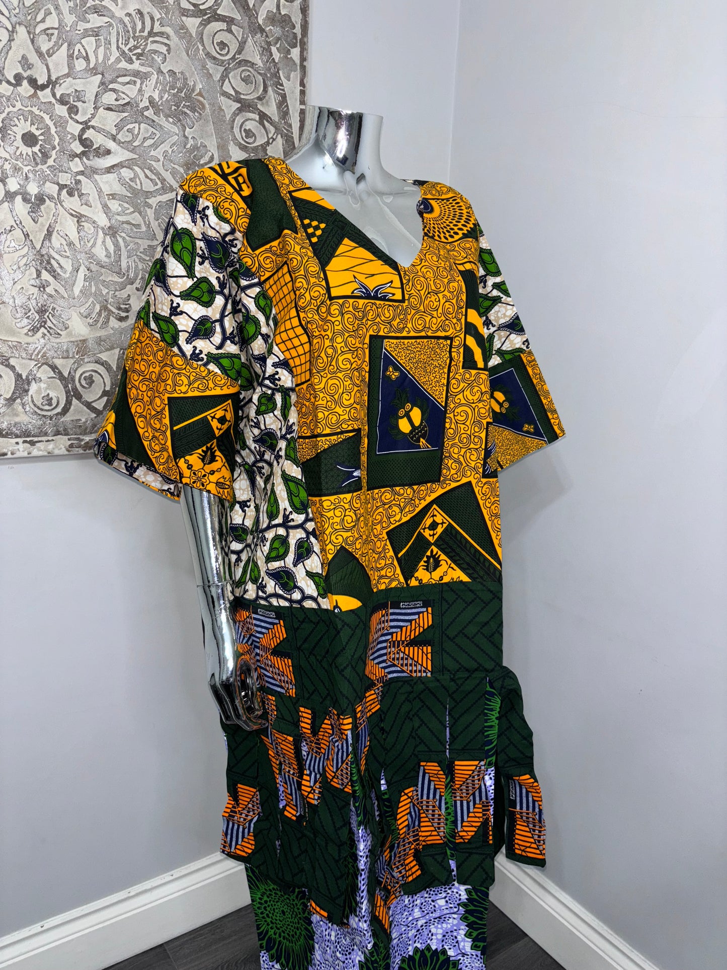 Nigerian Bubu/ boubou Kaftan 3/4 length