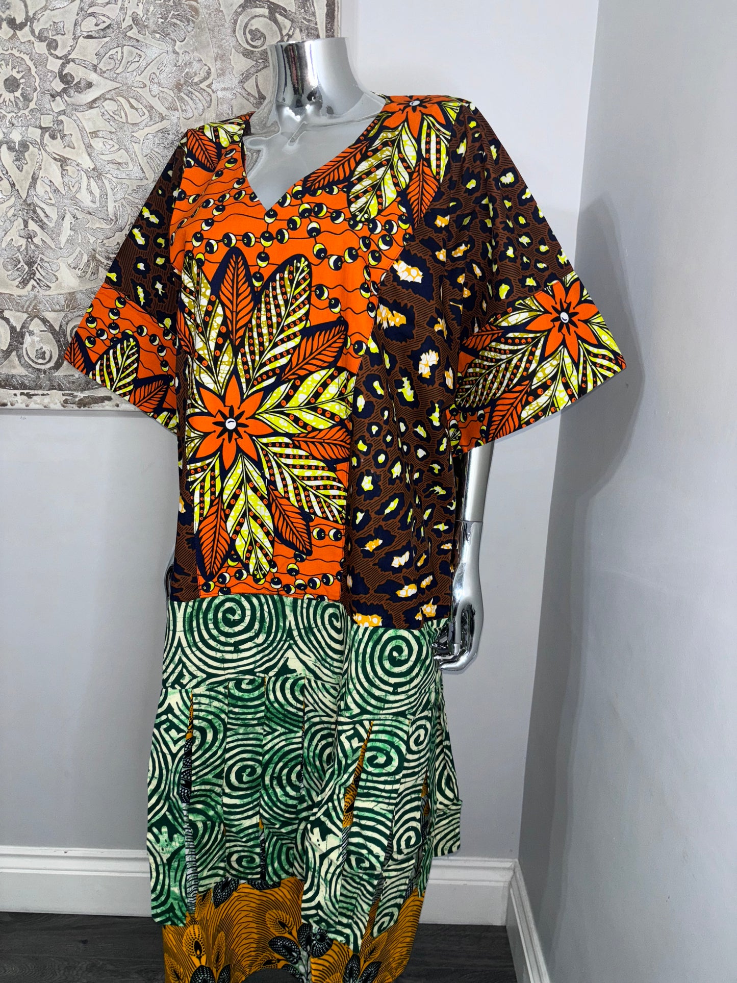 Nigerian Bubu/ boubou Kaftan 3/4 length