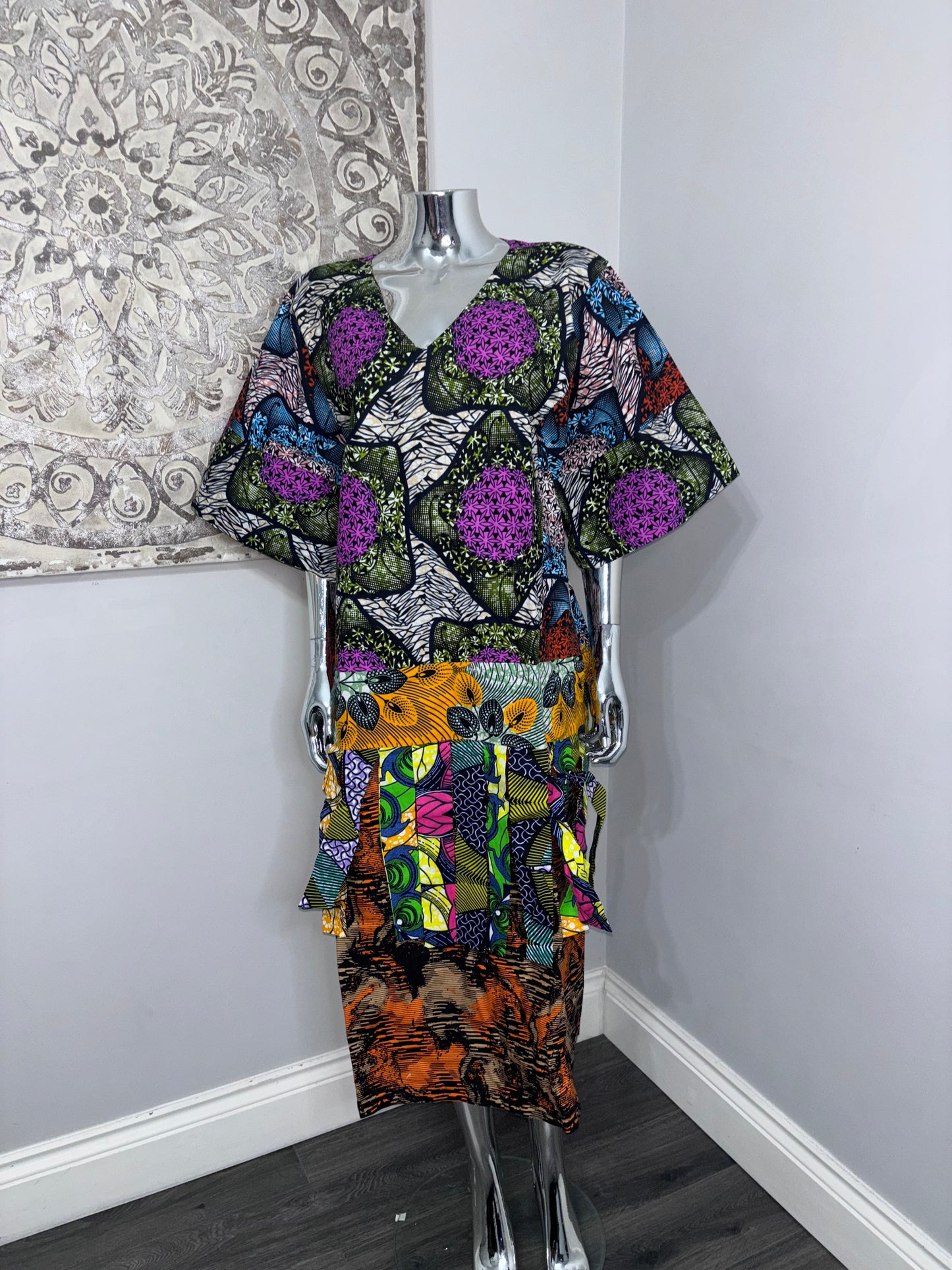 Nigerian Bubu/ boubou Kaftan 3/4 length