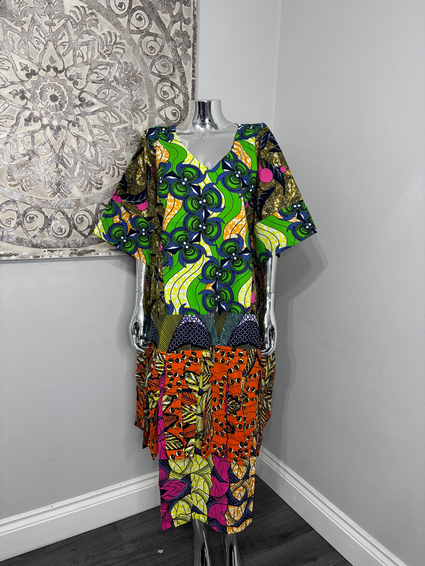 Nigerian Bubu/ boubou Kaftan 3/4 length