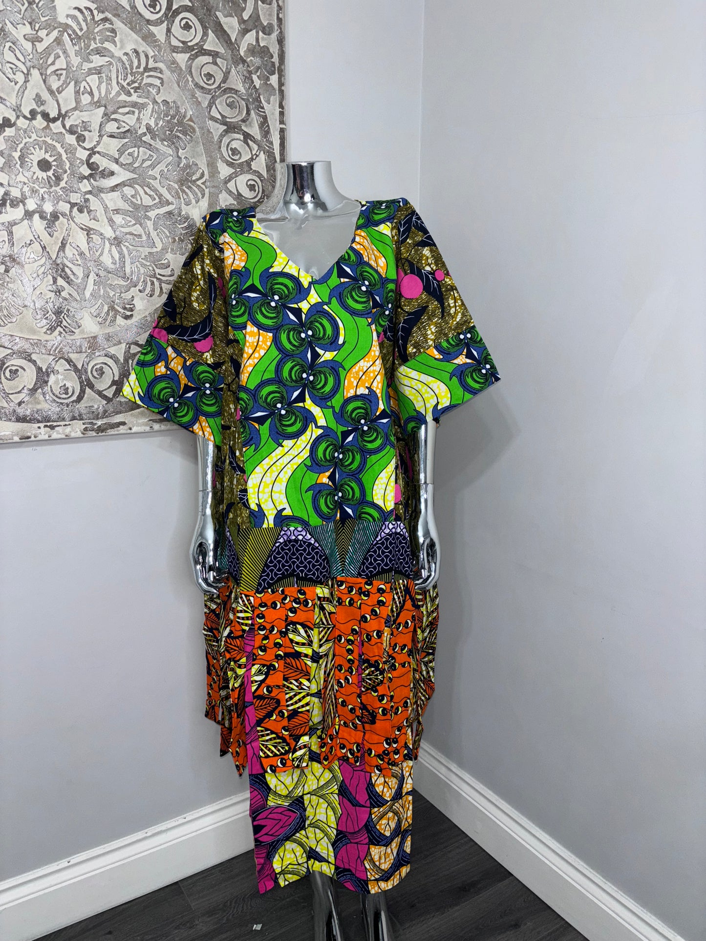 Nigerian Bubu/ boubou Kaftan 3/4 length