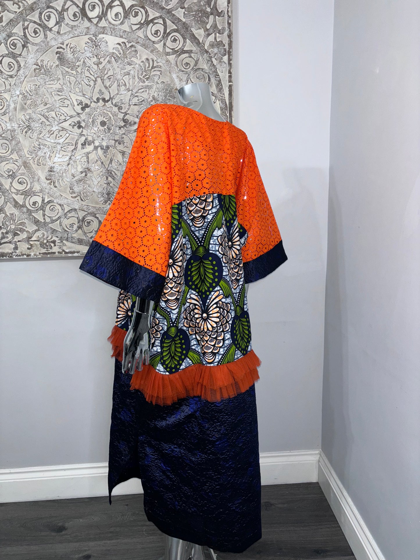 Nigerian Bubu/ boubou Kaftan 3/4 length