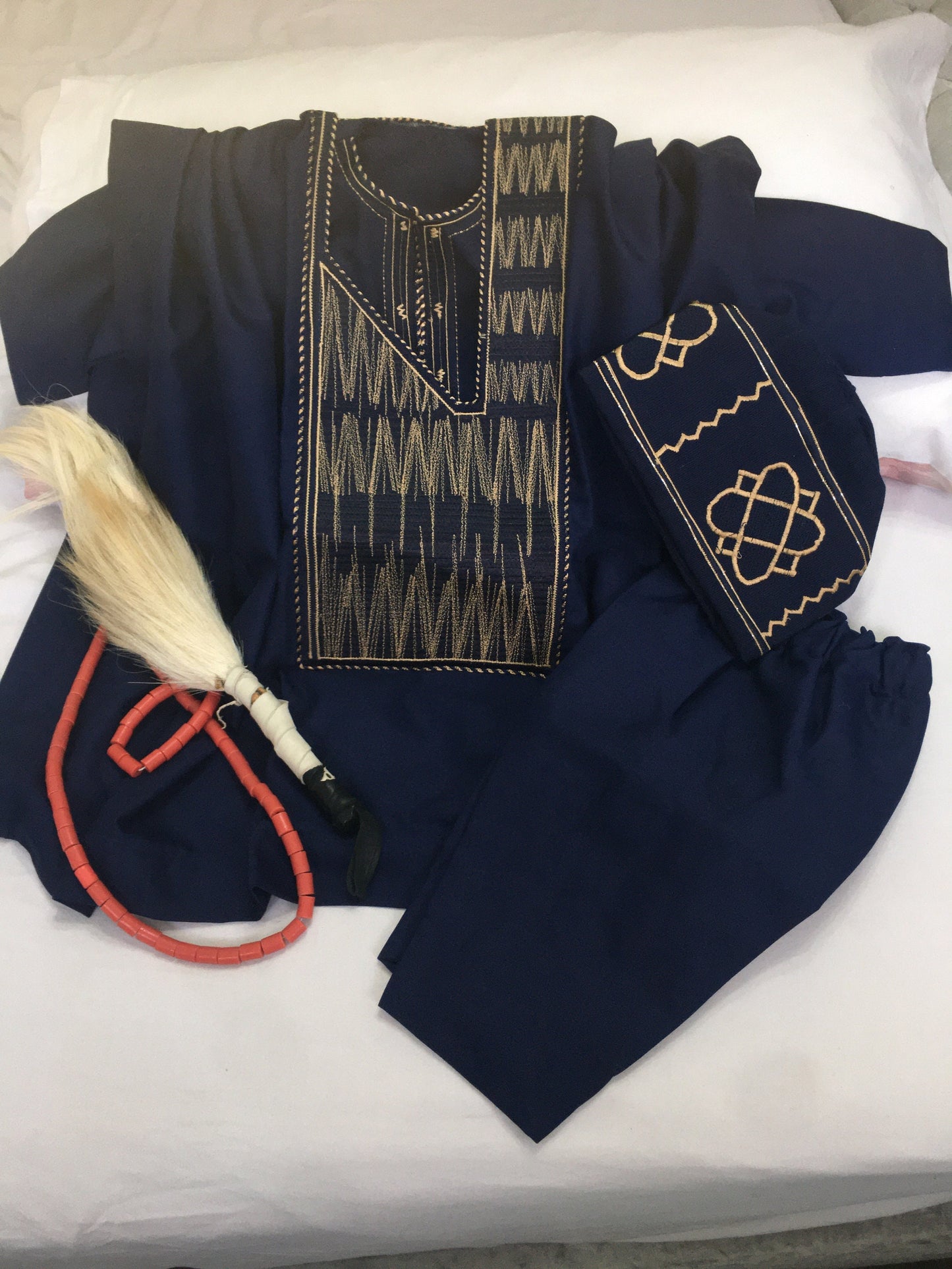 First birthday agbada outfit for baby boys