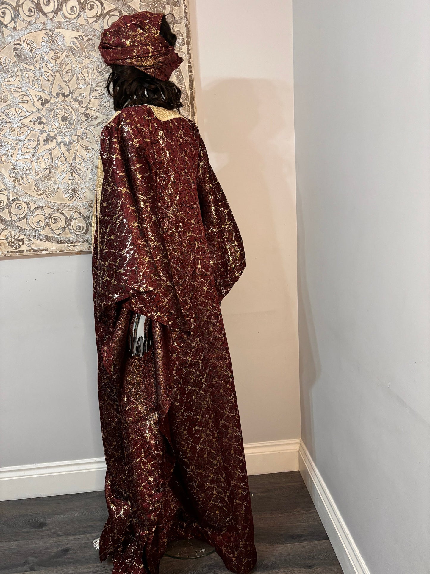 Damask Bubu/ boubou Kaftan one size